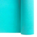 Chemin de table papier rouleau uni turquoise 0.4x10 m (Qualité premium))
